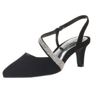 Easy Street Women's Emerald  Easy Dance Flex Pump Size 6.5N BLACK